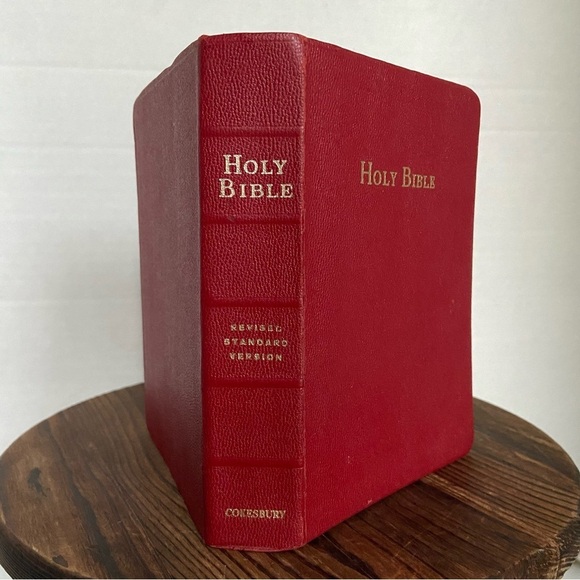 Cokesbury Holy Bible 1962 Revised Standard Version Illustrated RSV Vintage - Picture 1 of 16